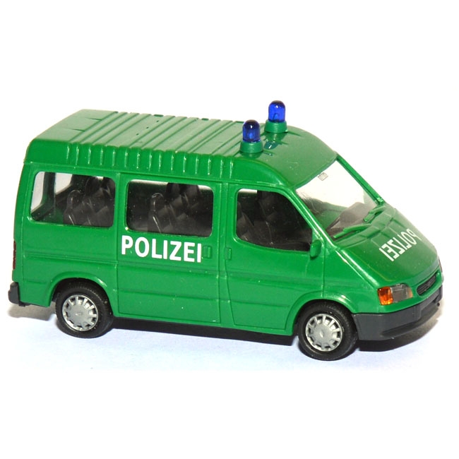 Ford Transit Bus Polizei grün