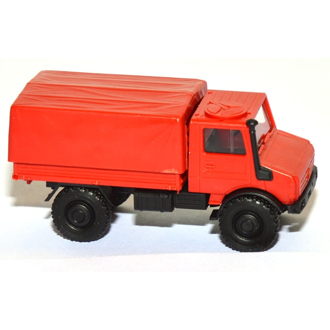 Mercedes-Benz Unimog U 3000/4000 Pritsche Feuerwehr rot