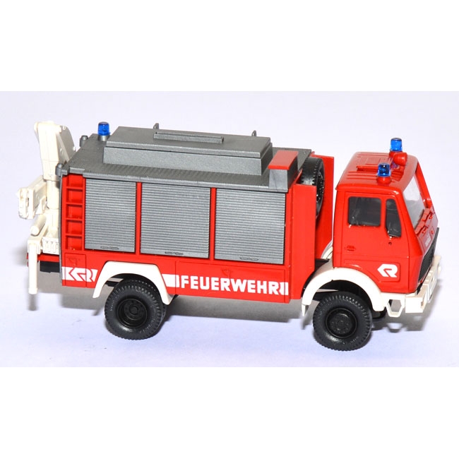 Mercedes-Benz RFC Palfinger Hiab Kran Feuerwehr rot