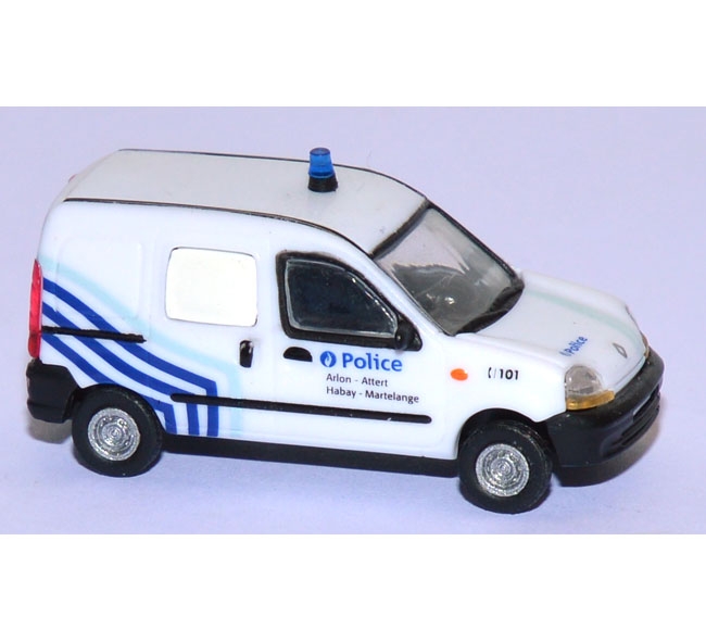 Renault Kangoo Police Polizei Belgien weiß