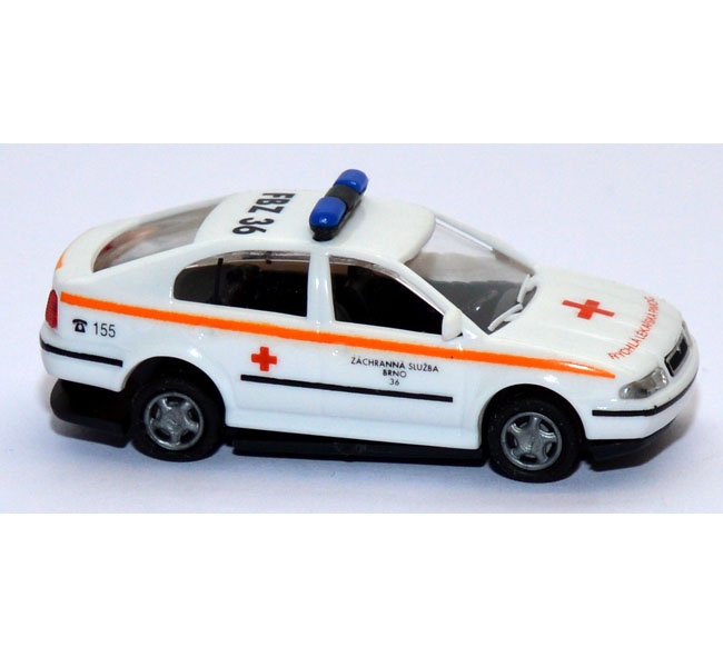 Skoda Octavia Rotes Kreuz Brno weiß
