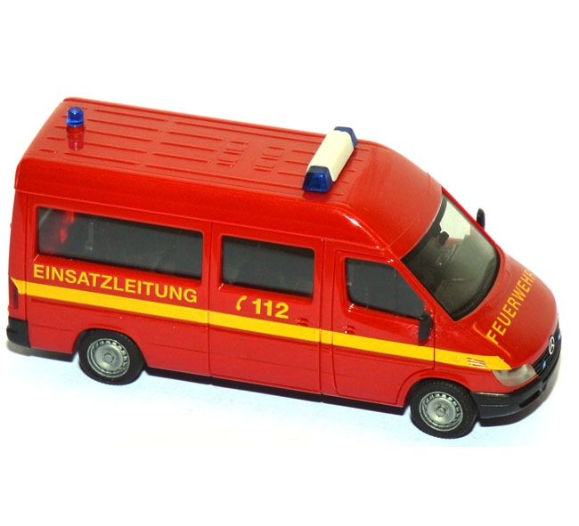 Mercedes-Benz Sprinter Bus Hochdach ELW Feuerwehr rot