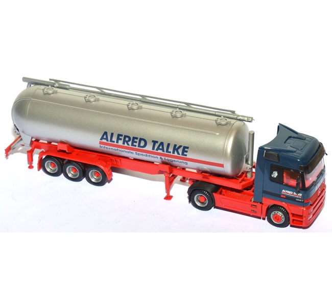 Mercedes-Benz Actros 1857 Silosattelzug Alfred Talke blau