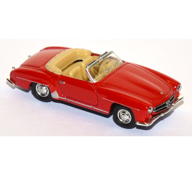 Mercedes-Benz 190 SL Cabriolet offen rot