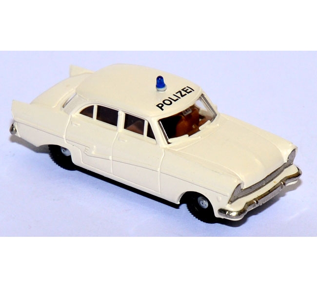 Ford Taunus 17m Polizei weiß