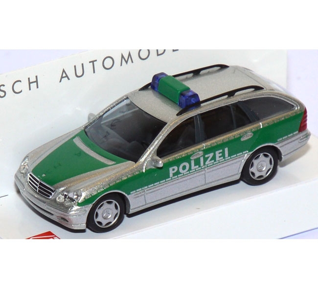 Mercedes-Benz C-Klasse T-Modell Polizei Thüringen grün 49163