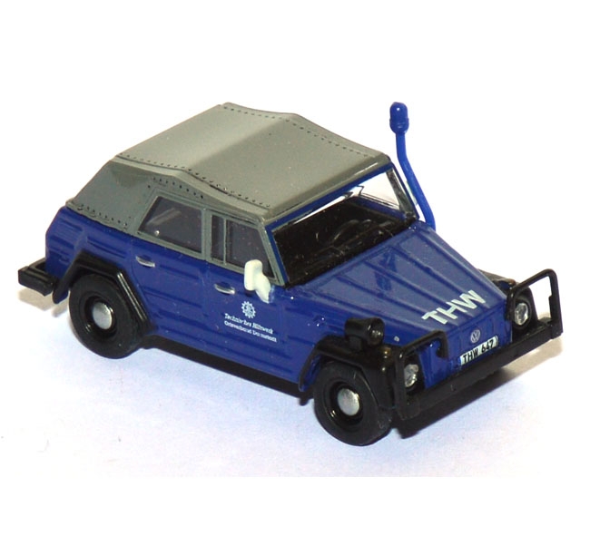VW 181 Kübelwagen THW blau