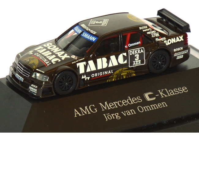 Mercedes-Benz C-Klasse AMG TABAC Jörg van Ommen #3 schwarz