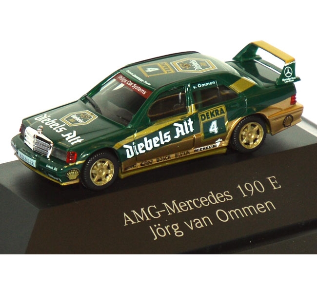 Mercedes-Benz 190 E AMG Diebels Alt #4 Jörg van Ommen grün