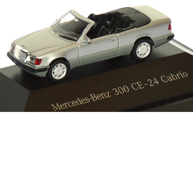 Mercedes-Benz 300 CE-24 Cabrio (A124) silber