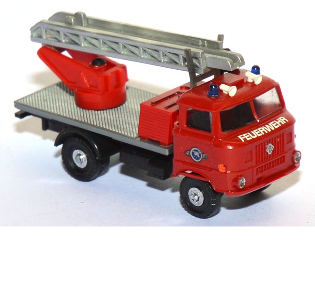 IFA W50 LKW Drehleiter Feuerwehr rot