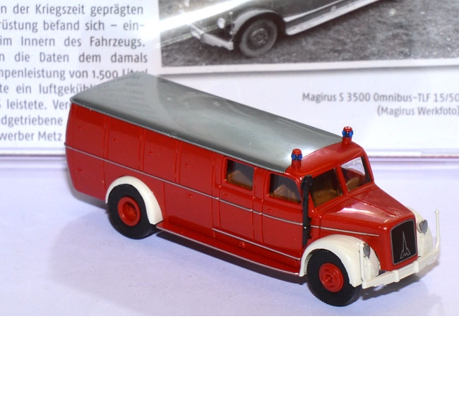 Magirus S 3500 Omnibus Feuerwehr TLF 15/50 rot