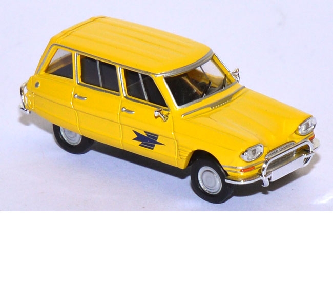 Citroen Ami 6 Break La Poste - Post Frankreich gelb