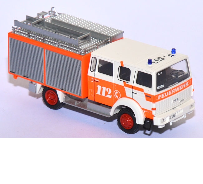 Ivevo Magirus MK 120-23 LF 16/25 Feuerwehr Frankfurt/Main leuchtrot