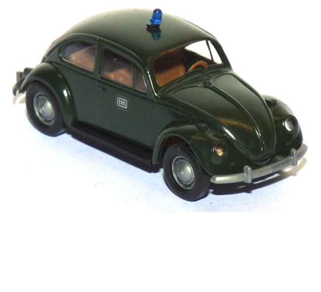 VW Käfer 1300 Bahnpolizei DB grün