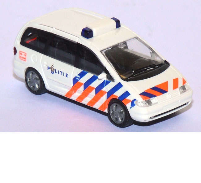 VW Sharan Politie Polizei Niederlande / Holland weiß