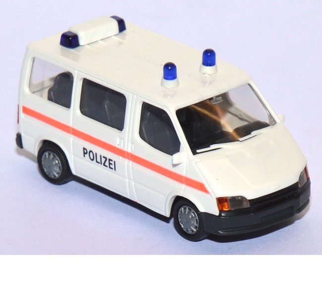 Ford Transit Bus Polizei Österreich weiß