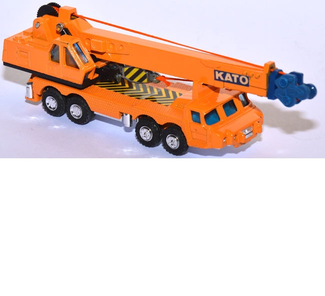 Mitsubishi Fuso K1300 Truck Kato Hydraulic NK750 Crane Truck Kranwagen orange