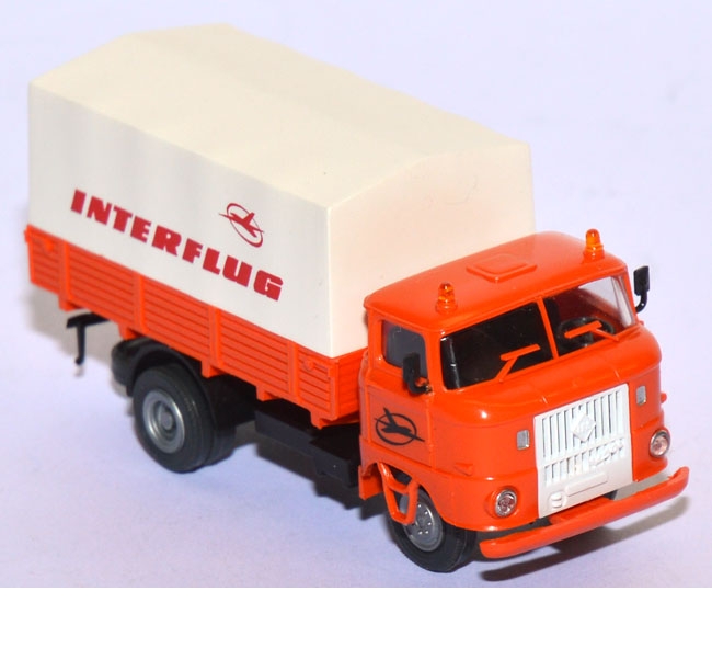 IFA W50 L LKW Pritsche Interflug orange