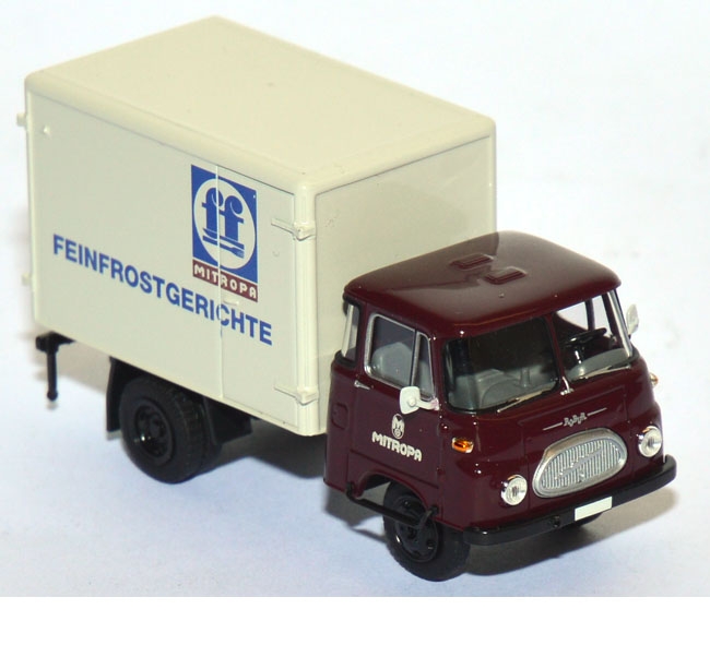 Robur LO 2501 Koffer-LKW Mitropa Feinkostgerichte braun