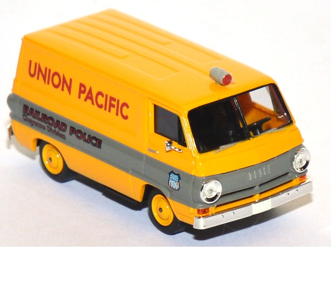 Dodge A 100 Van Union Pacific Railroad Police gelb