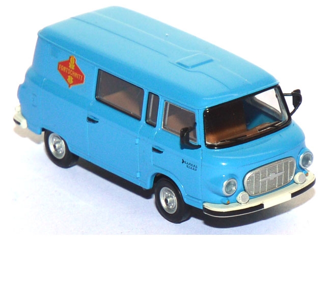 Barkas B 1000 Halbbus Fortschritt blau