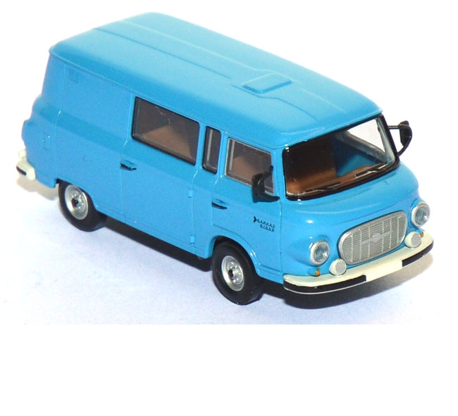 Barkas B 1000 Halbbus blau