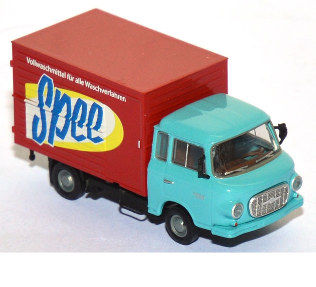 Barkas B 1000 Koffer Spee blau