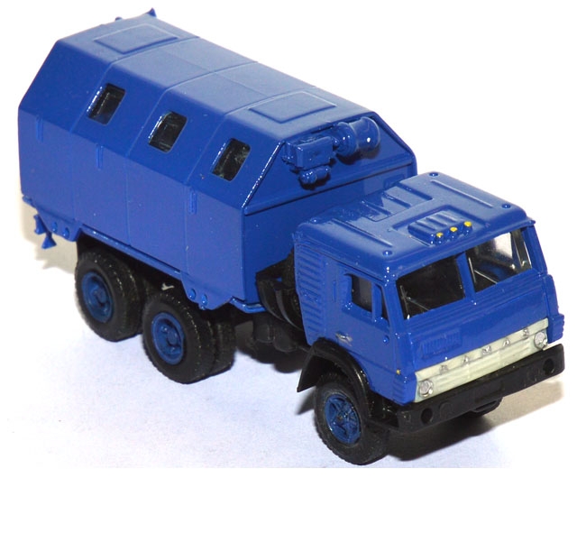 KamAZ 5410 Werkstattkoffer THW-blau