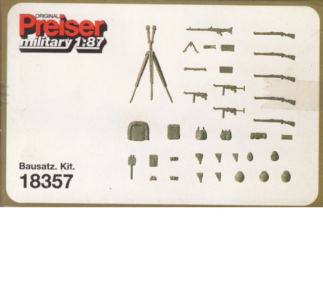 Waffen + Ausrüstung Bausatz