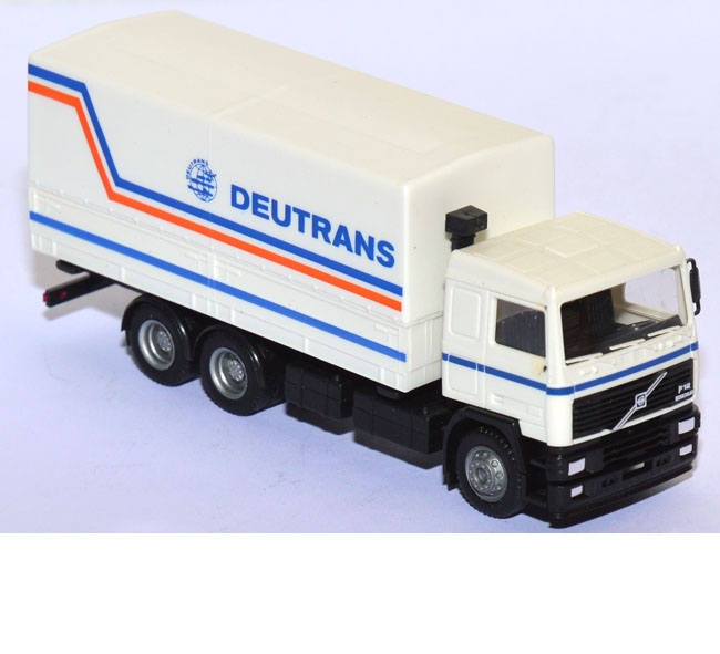 Volvo F 12 Pritschen-LKW Deutrans weiß