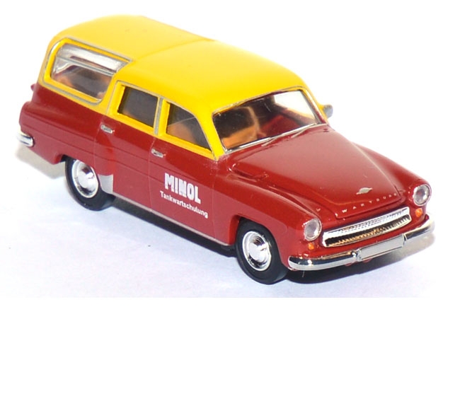 Wartburg 311 Camping Minol Tankwartschulung