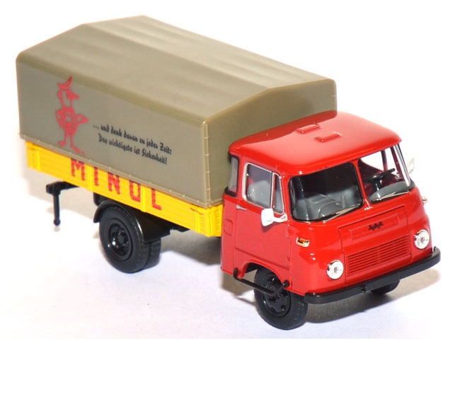 IFA Robur LO 2501 LKW Pritsche mit Plane Minol