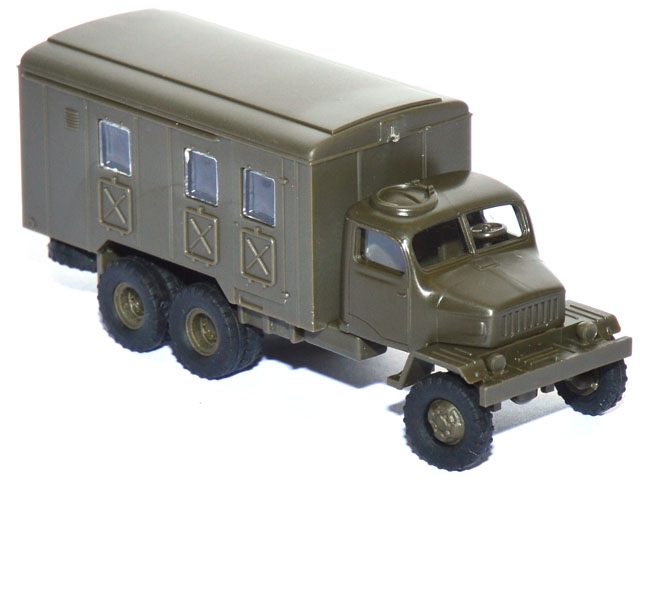 Praga V3S Koffer-LKW Militär grün