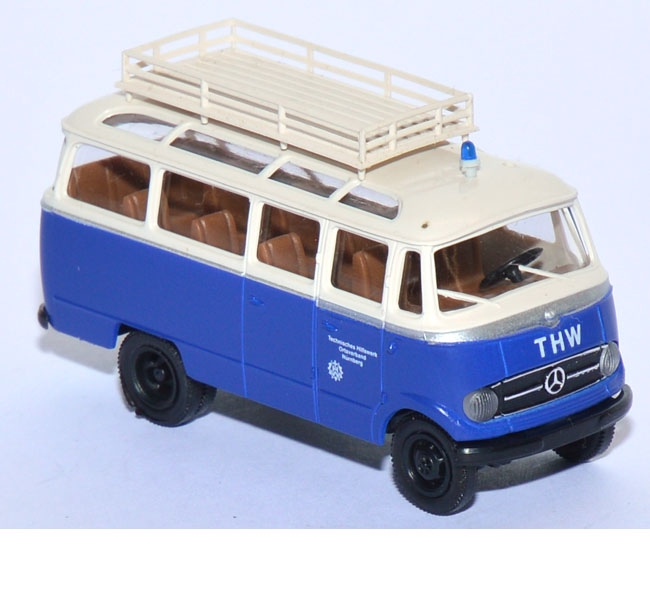 Mercedes-Benz O 319 Bus KOM THW blau