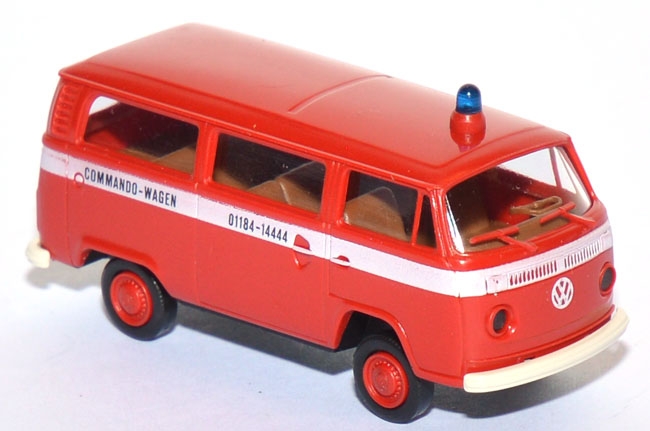 VW T2 Bus Commando-Wagen Feuerwehr Schweiz rot