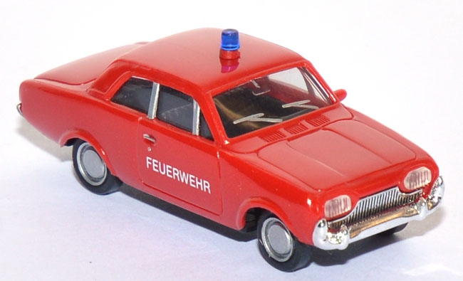 Ford Taunus Badewanne ELW Feuerwehr rot