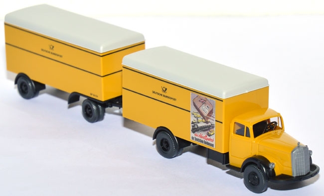 Mercedes-​​Benz L 6600 Kofferlastzug Post