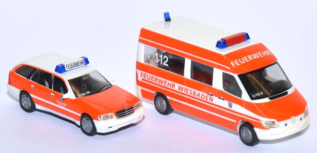 Mercedes-Benz Feuerwehr Wiesbaden Set