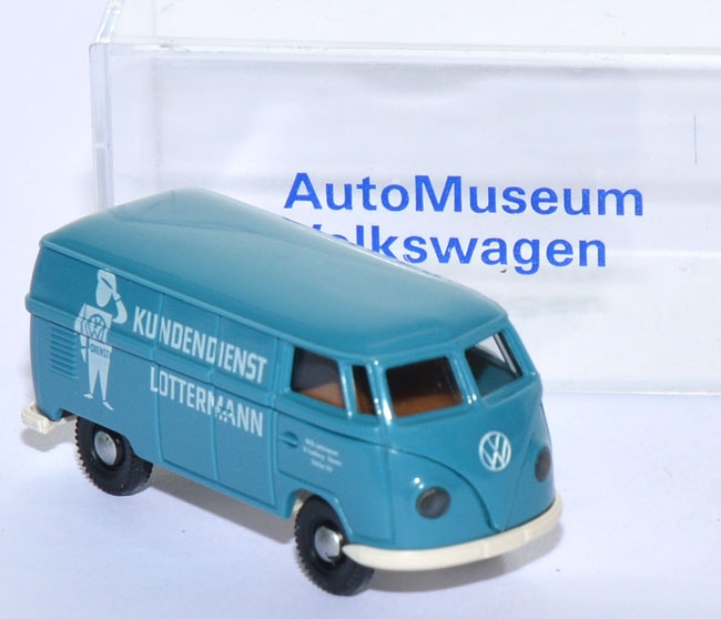 VW T1 Kasten Kundendienst Lottermann blau