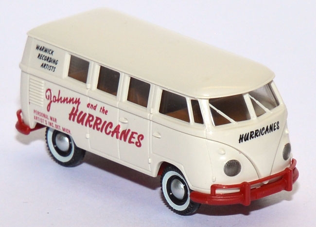 VW T1 Bus Johnny and the Hurricanes weiß