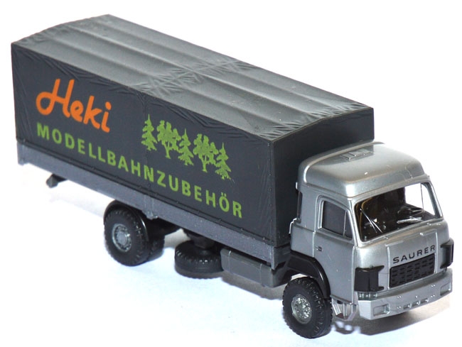 Saurer D 290/330 Pritschen-LKW Heki silbern