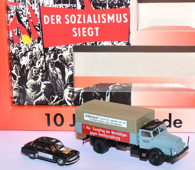 IFA H6 Pritschen-​LKW + Wartburg 311 - 10 Jahre Wende