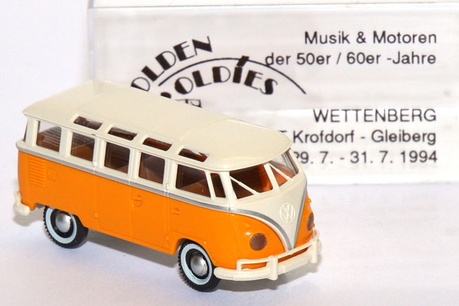 VW T1 Bus Samba Golden Oldies gelb