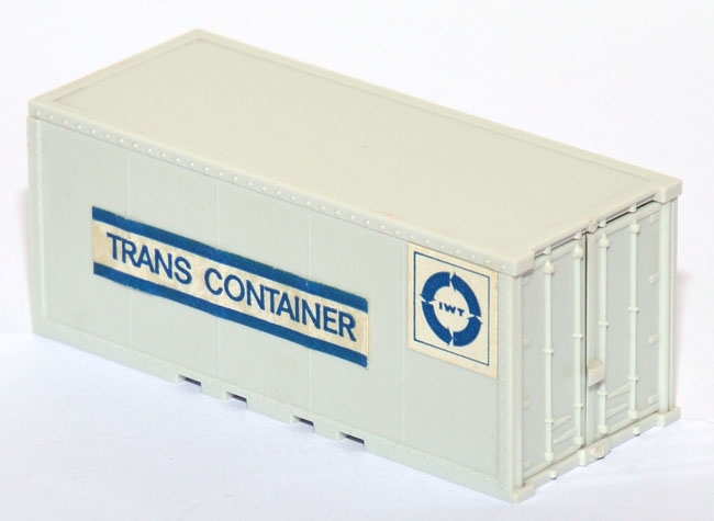 Container 20 ft. Trans Container hellgrau