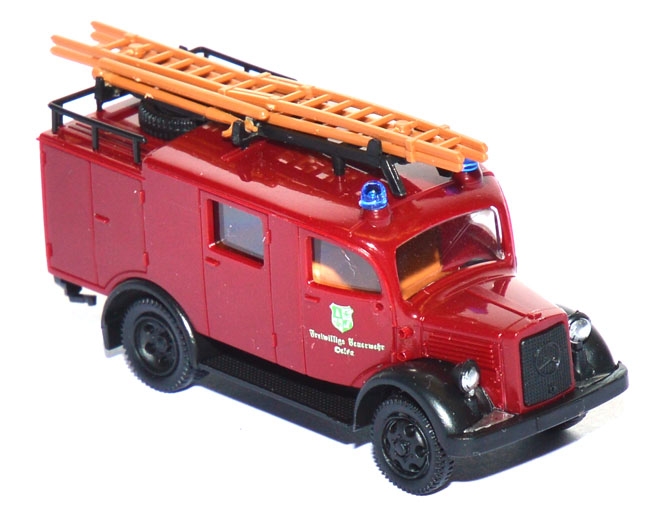 Mercedes-Benz L 1500 LF 8 Freiwillige Feuerwehr Oelsa dunkelrot