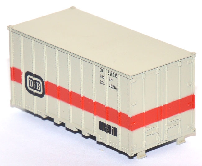 Container 20 ft. DB Deutsche Bahn hellgrau