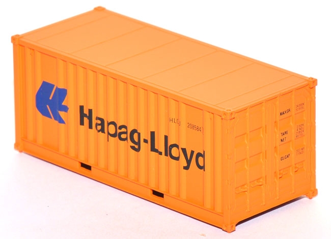 Container 20 ft. Hapag-Lloyd orange