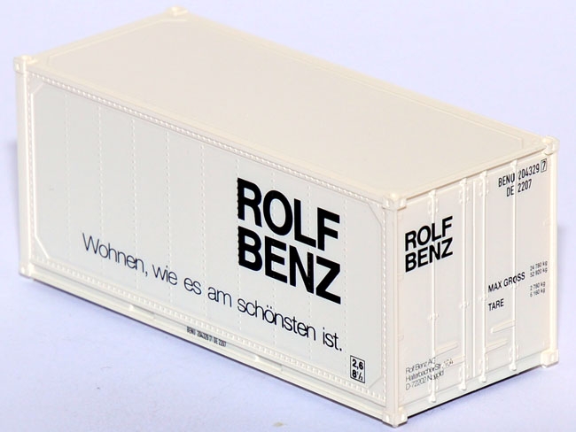 Container 20 ft. Rolf Benz weiß