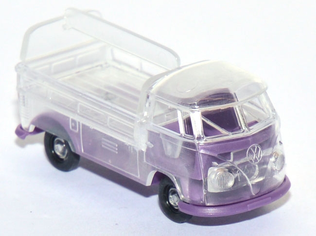 VW T1 Pritsche Durchblick Reinhardt Modellspielwaren transparent